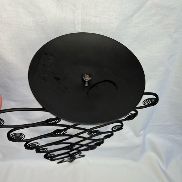 Tabletop Christmas Card Photo Holder Tree Display Black Metal - Picture 4 of 9